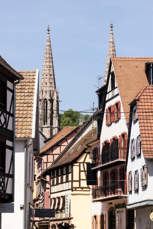 Hotel Le Colombier Obernai Exteriér fotografie